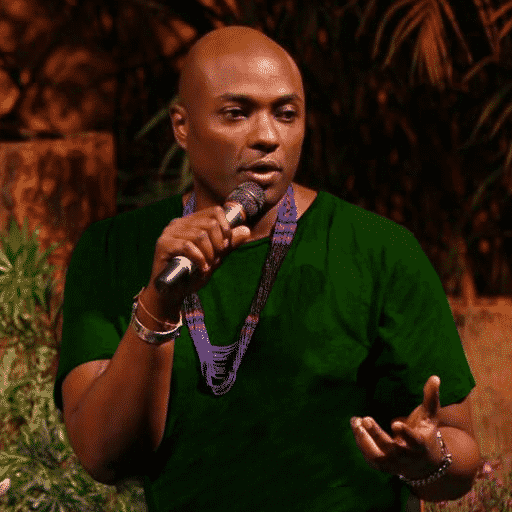 Shaman Durek Speaking at an Event